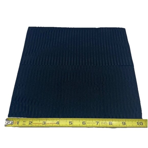 Vintage Mens Scarf Pocket Square Silk Brown 10.25 Inch Retro Jimmy Sales - Picture 6 of 8